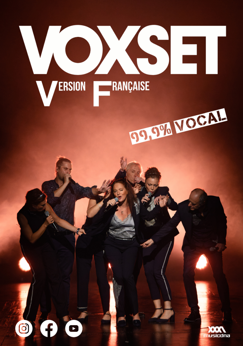 AfficheVoxset man in black button up shirt and blue denim jeans