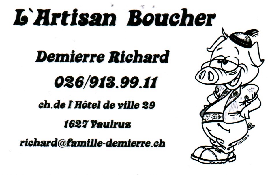 Boucher Demierre Vaulruz